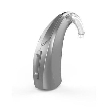 Behind the ear (BTE) Starkey hearing aid 